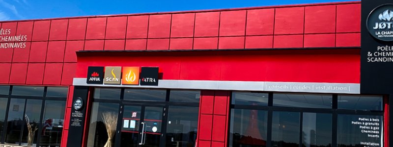 Magasin poêle à bois - JØTUL LA CHAPELLE-DES-FOUGERETZ